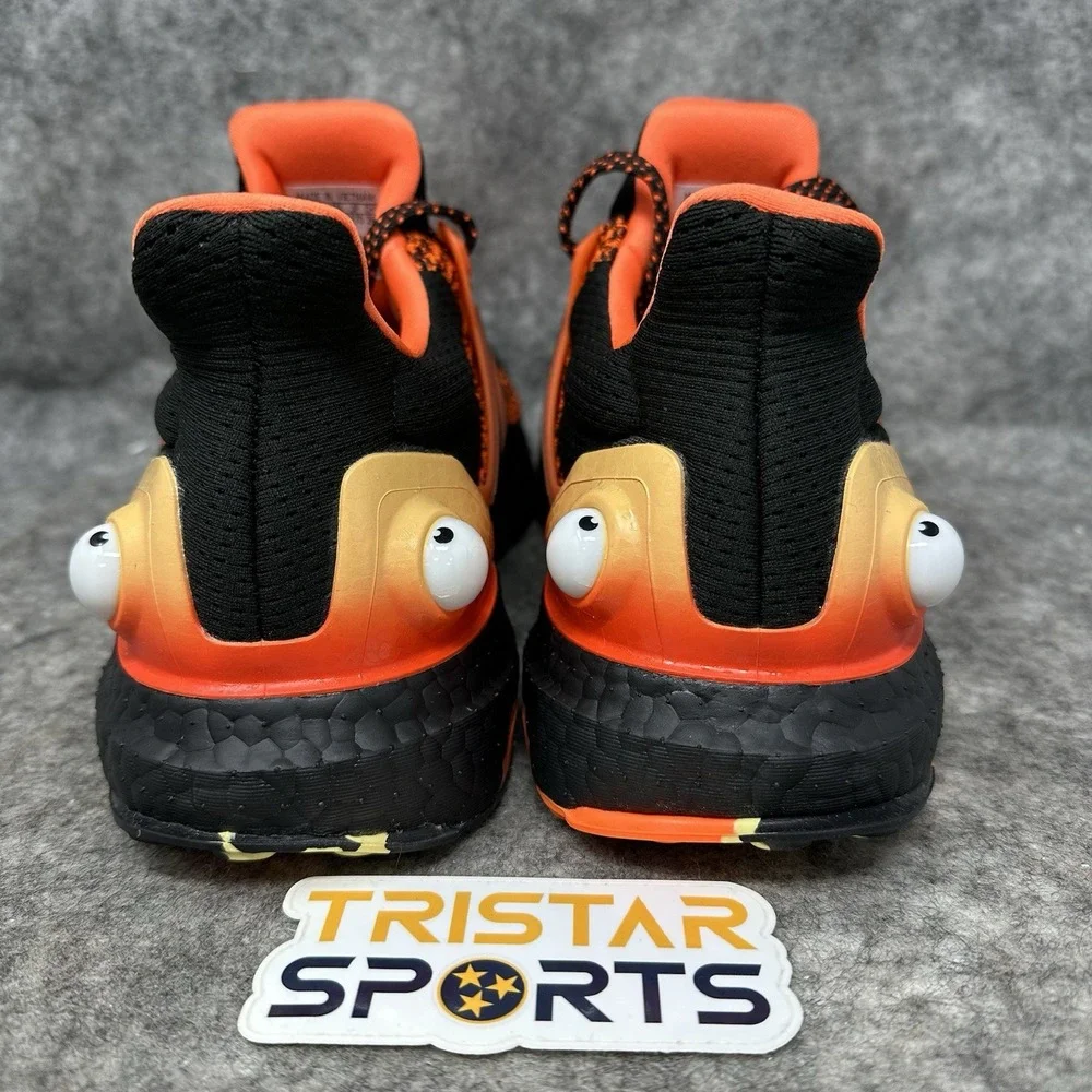 Adidas Ultraboost 1.0 X Fortnite Shoes Mens Size 9 Fishstick Orange Black JQ0715